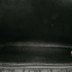 Oblique Canvas Chain Crossbody