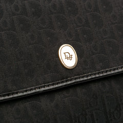 Oblique Canvas Chain Crossbody