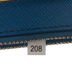 Medium Saffiano Lux Galleria Double Zip Satchel