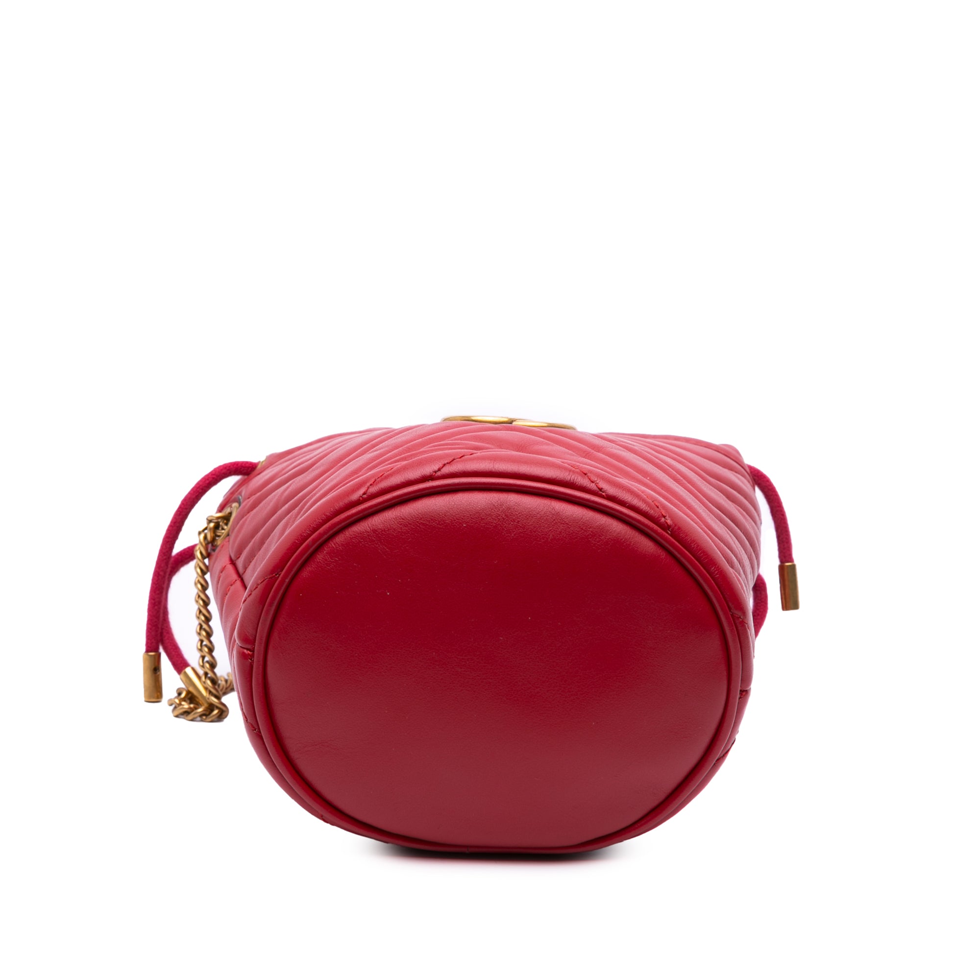 Small GG Marmont Matelasse Leather Bucket Bag