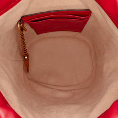 Small GG Marmont Matelasse Leather Bucket Bag