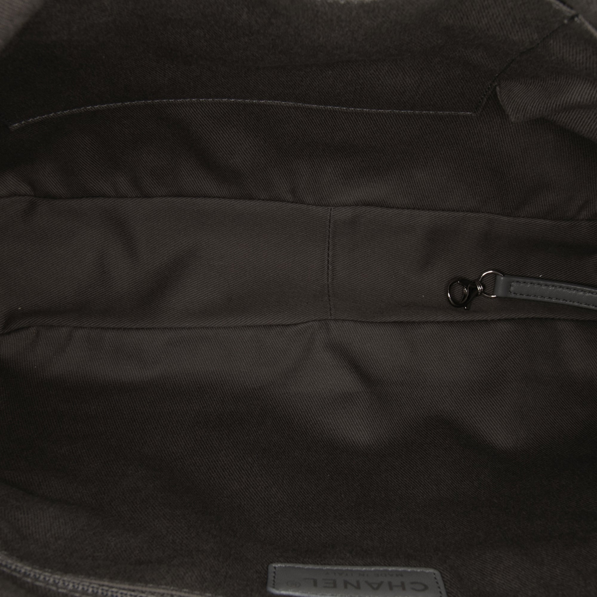 Quilted Iridescent Calfskin Relax CC Satchel