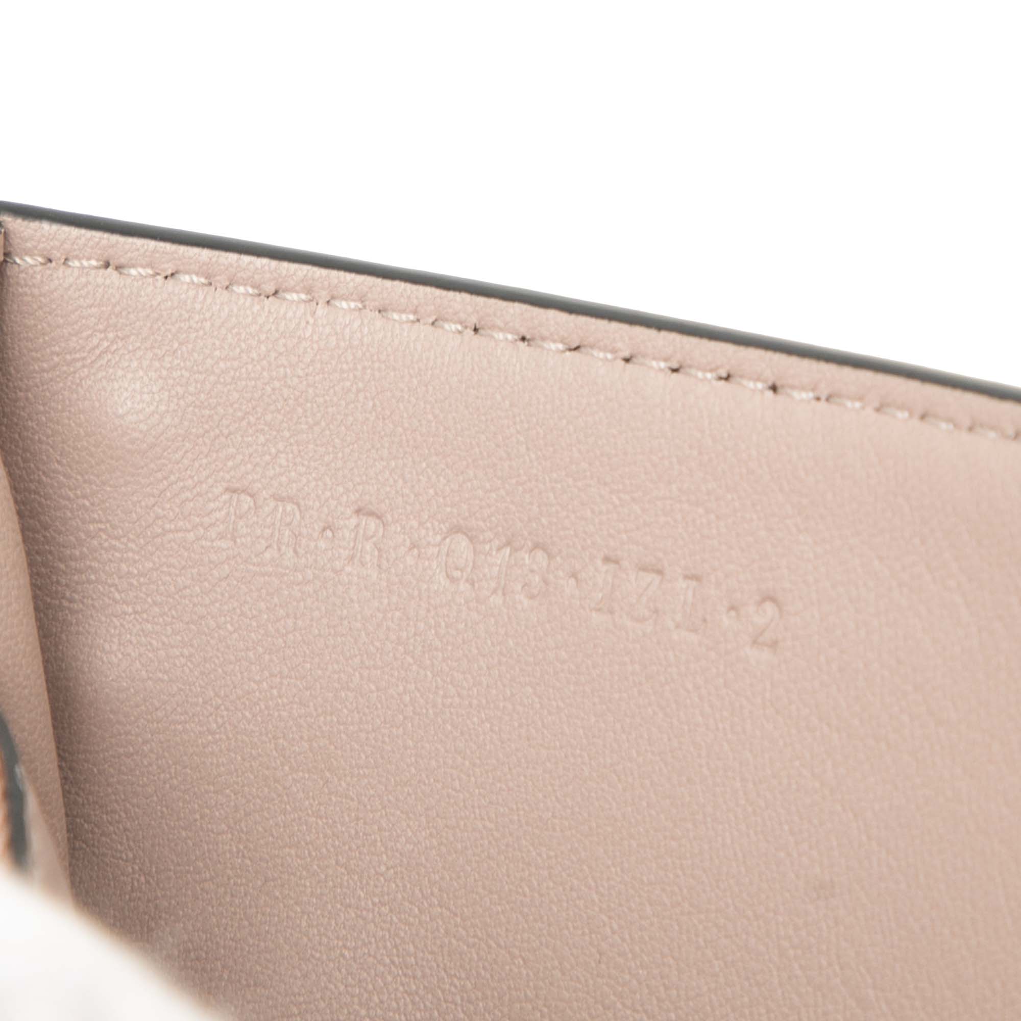 Metallic Pebbled Calfskin Rockstud Phone Case with Chain