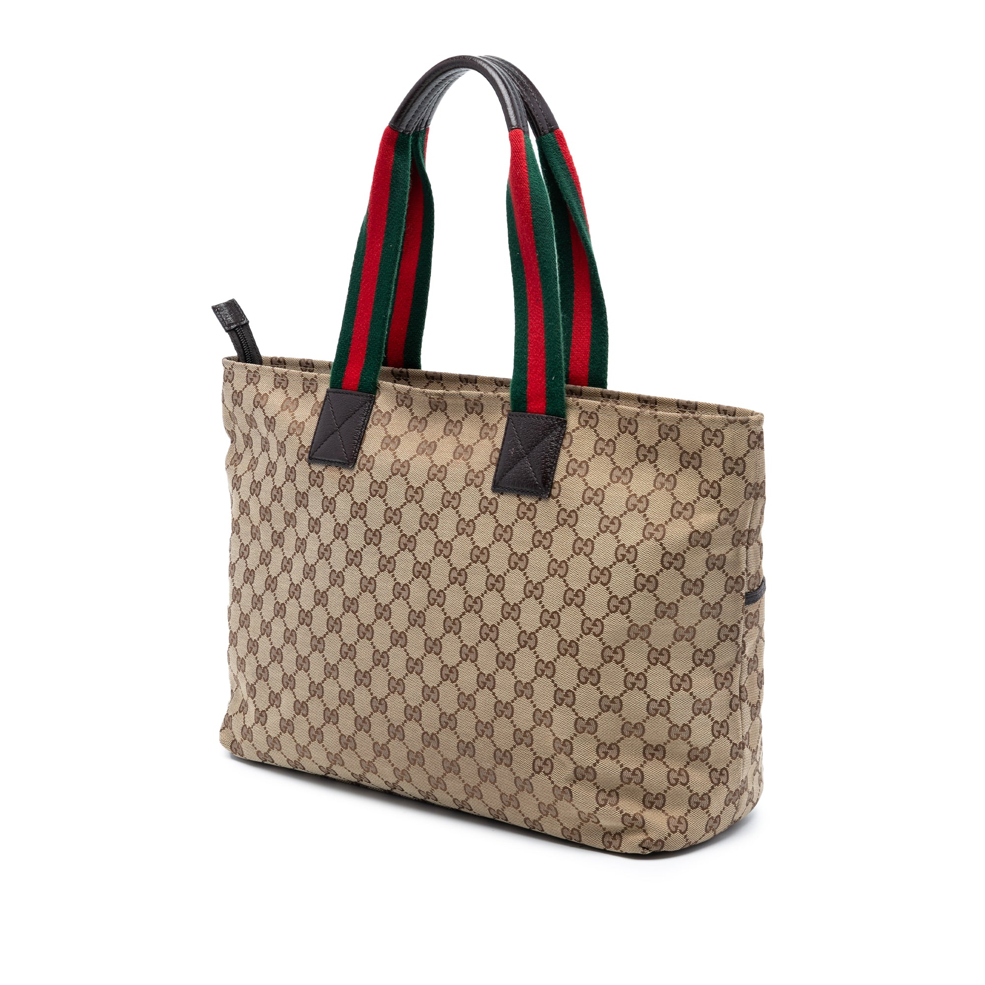 GG Canvas Web Tote