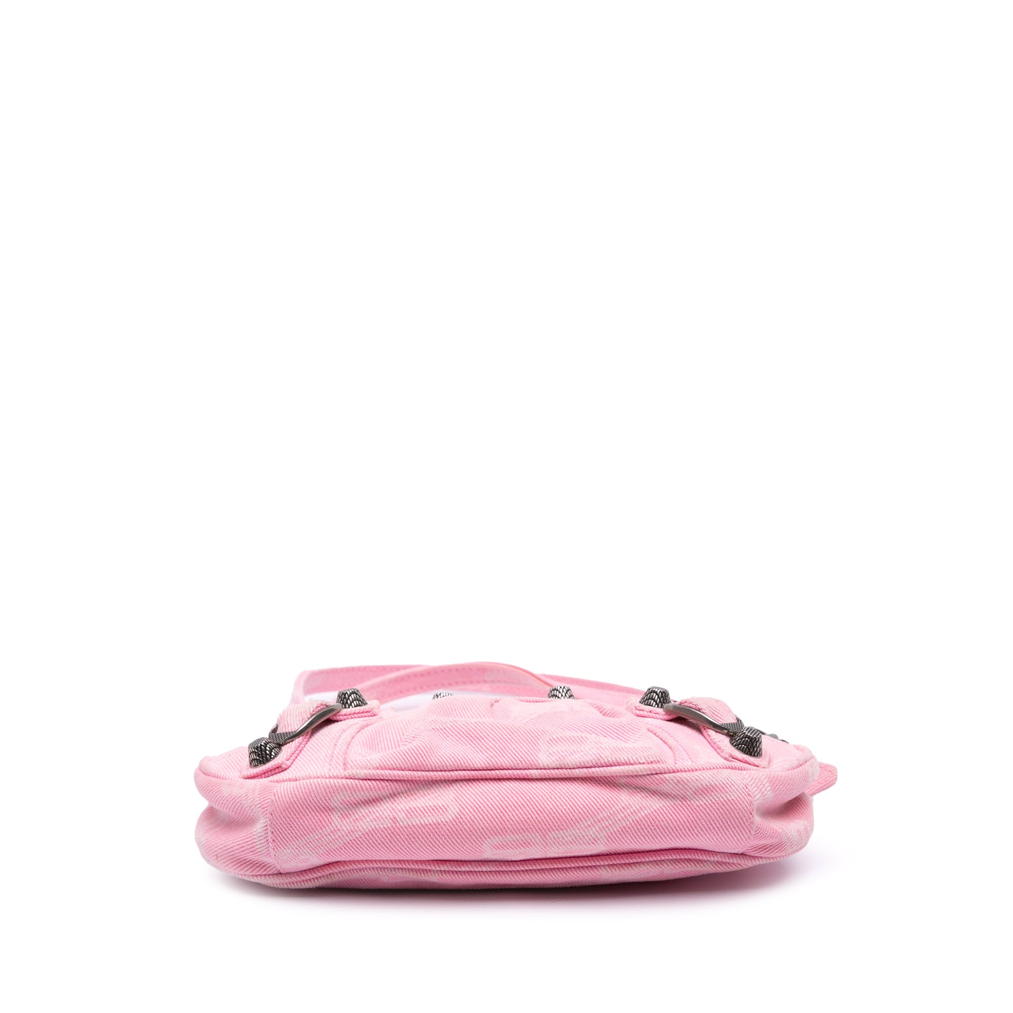 Mini BB Monogram Denim Le Cagole