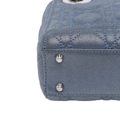 Mini Iridescent Lambskin Cannage Lady Dior