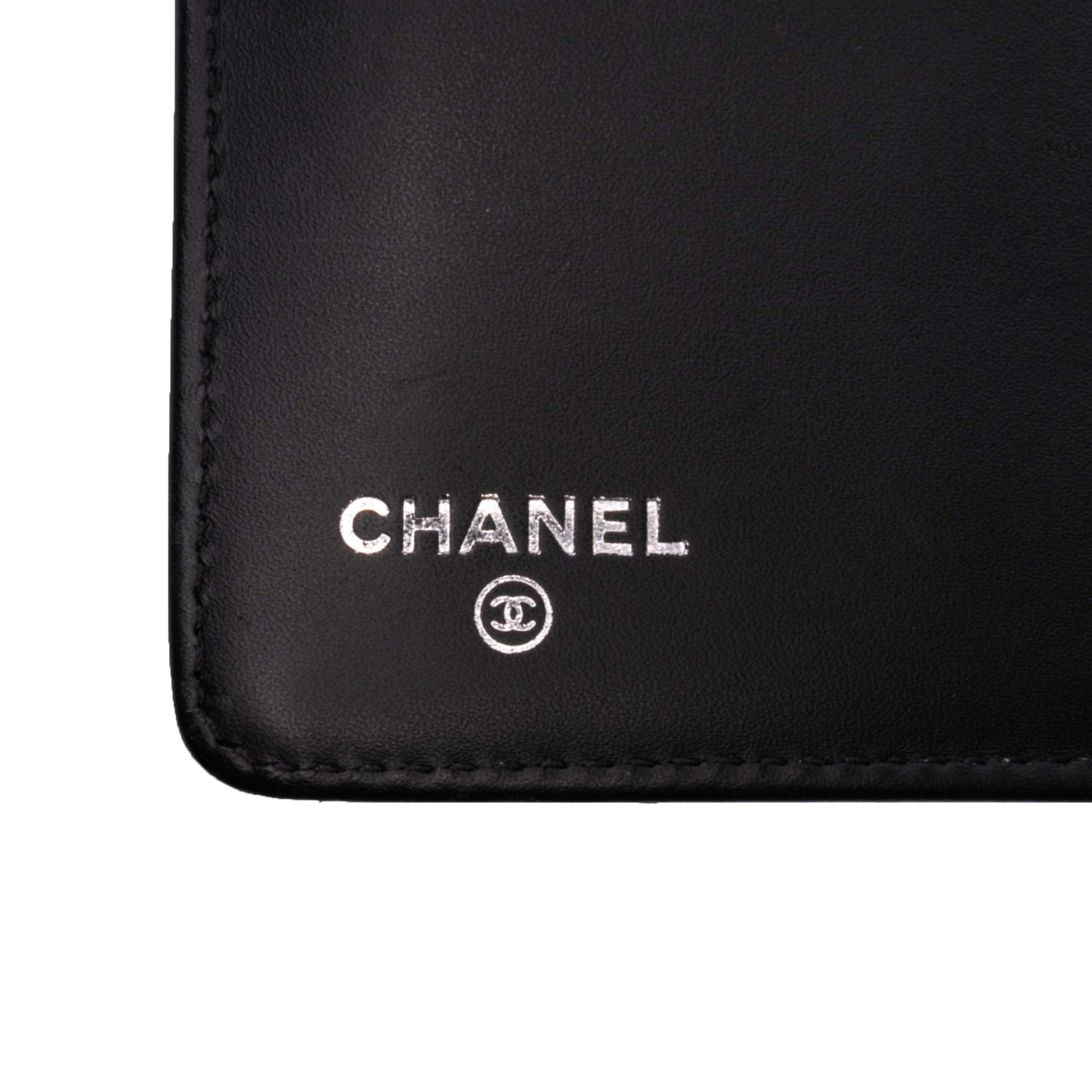 Quilted Patent Boy Long Wallet