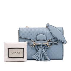 Mini Microguccissima Emily Crossbody
