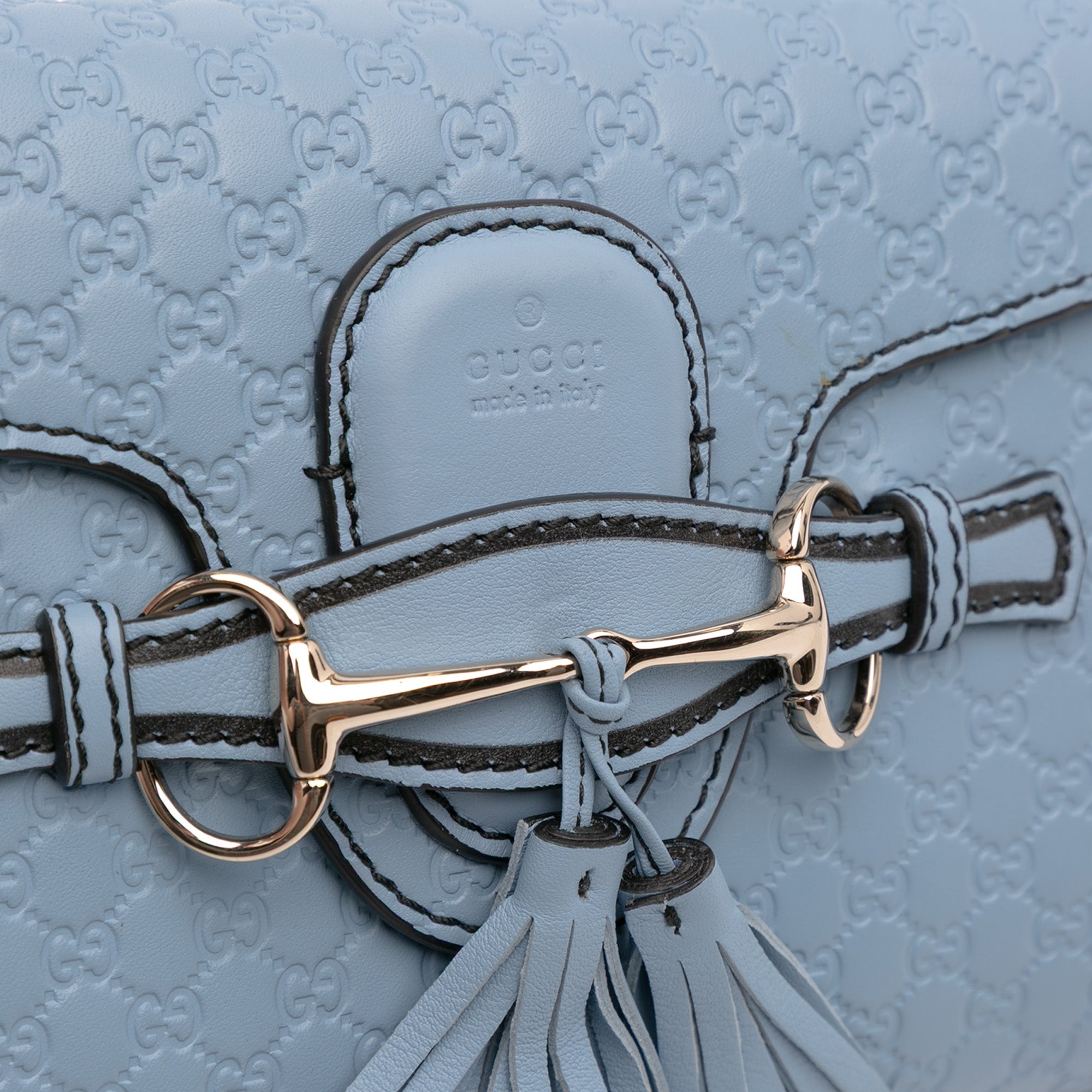 Mini Microguccissima Emily Crossbody