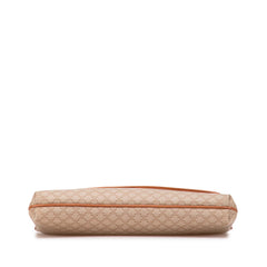 Macadam Coated Canvas Clutch