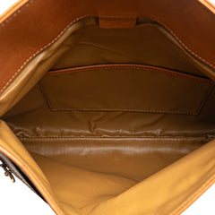 Macadam Coated Canvas Clutch