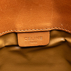 Macadam Coated Canvas Clutch