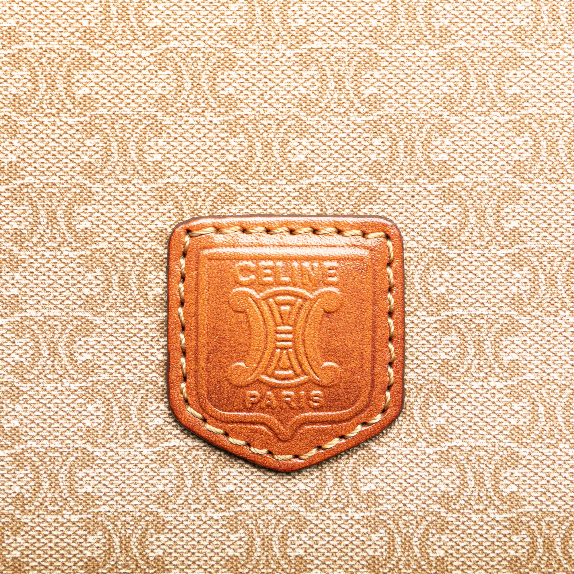 Macadam Coated Canvas Clutch