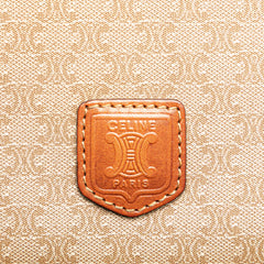 Macadam Coated Canvas Clutch