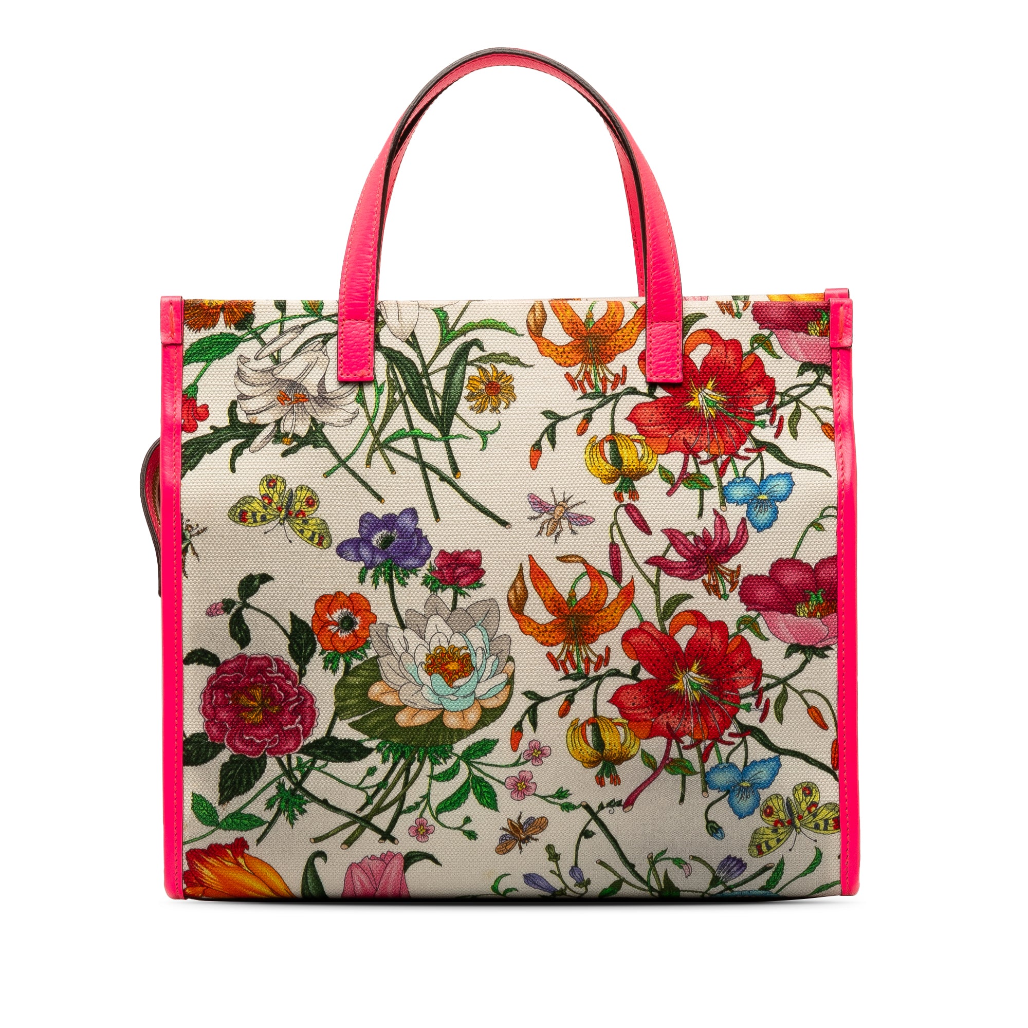 Medium Canvas Flora Satchel_2