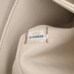 Medium Classic Chevron Lambskin Double Flap