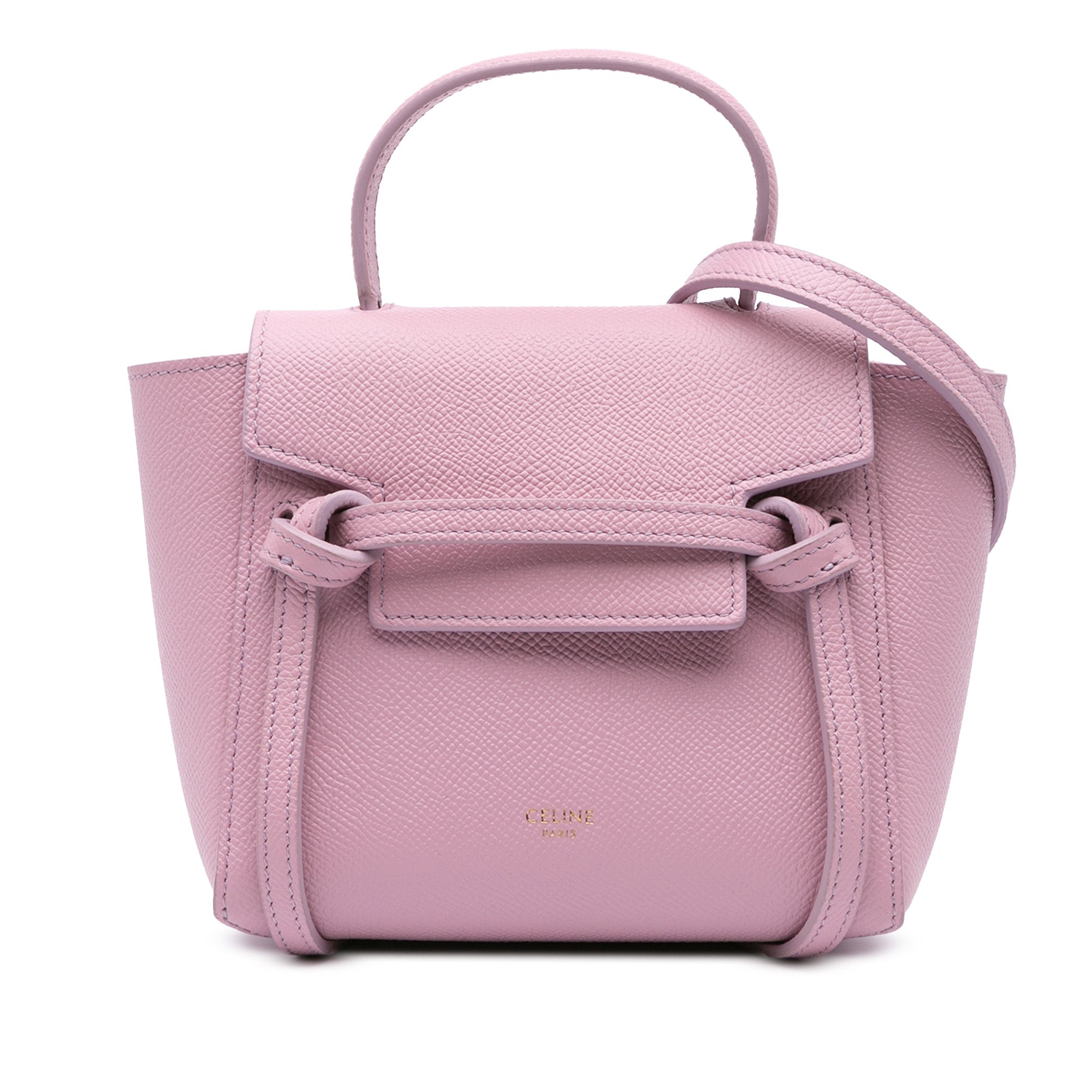 Pico Grained Calfskin Belt Bag