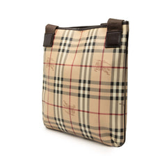 Haymarket Check Coated Canvas Crossbody