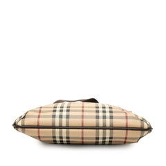 Haymarket Check Coated Canvas Crossbody