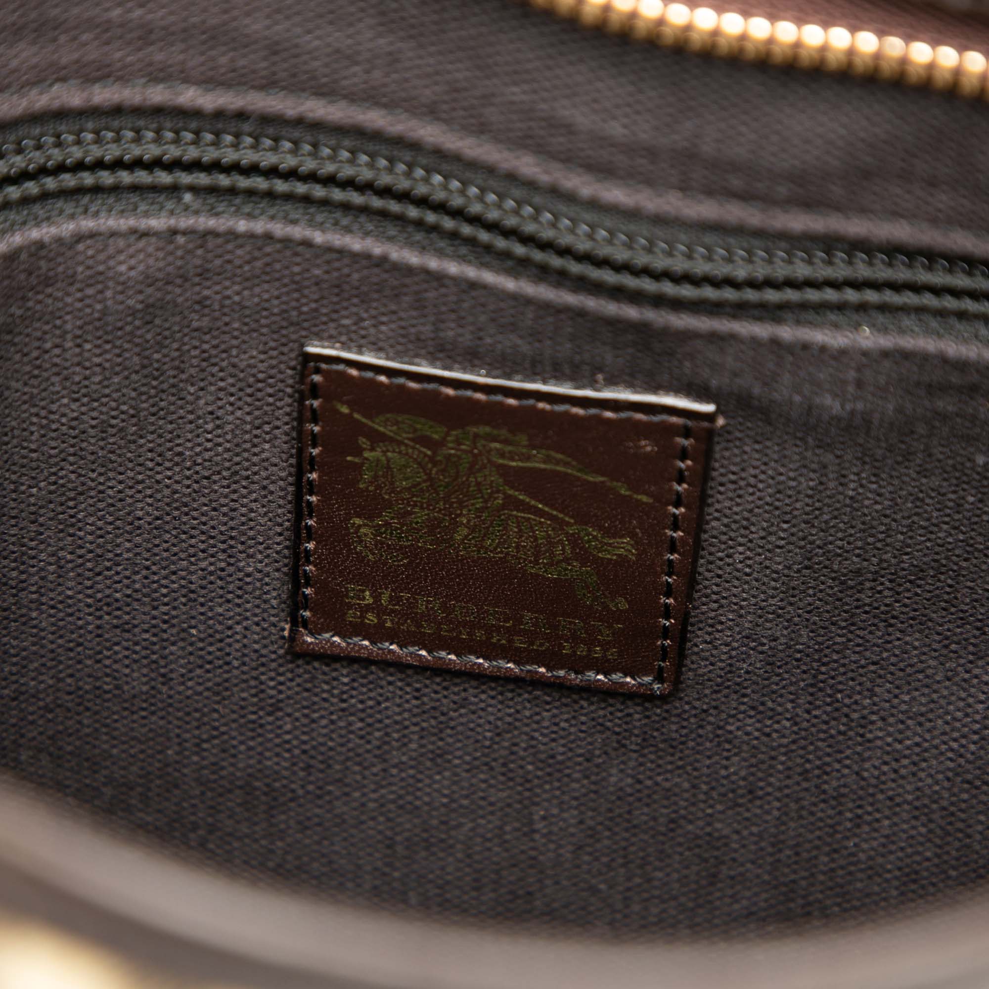 Haymarket Check Coated Canvas Crossbody