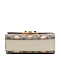 Small GG Supreme Berry Padlock Crossbody