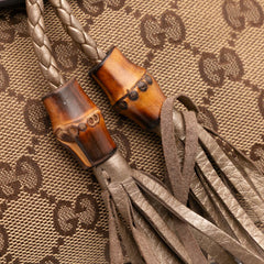 GG Canvas Bella Flap Satchel