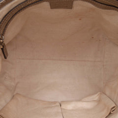 GG Canvas Bella Flap Satchel