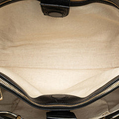 Medium Canvas Bamboo Shopper Flora Knight Satchel