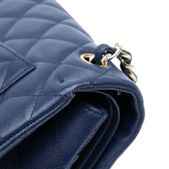 Jumbo Classic Caviar Double Flap