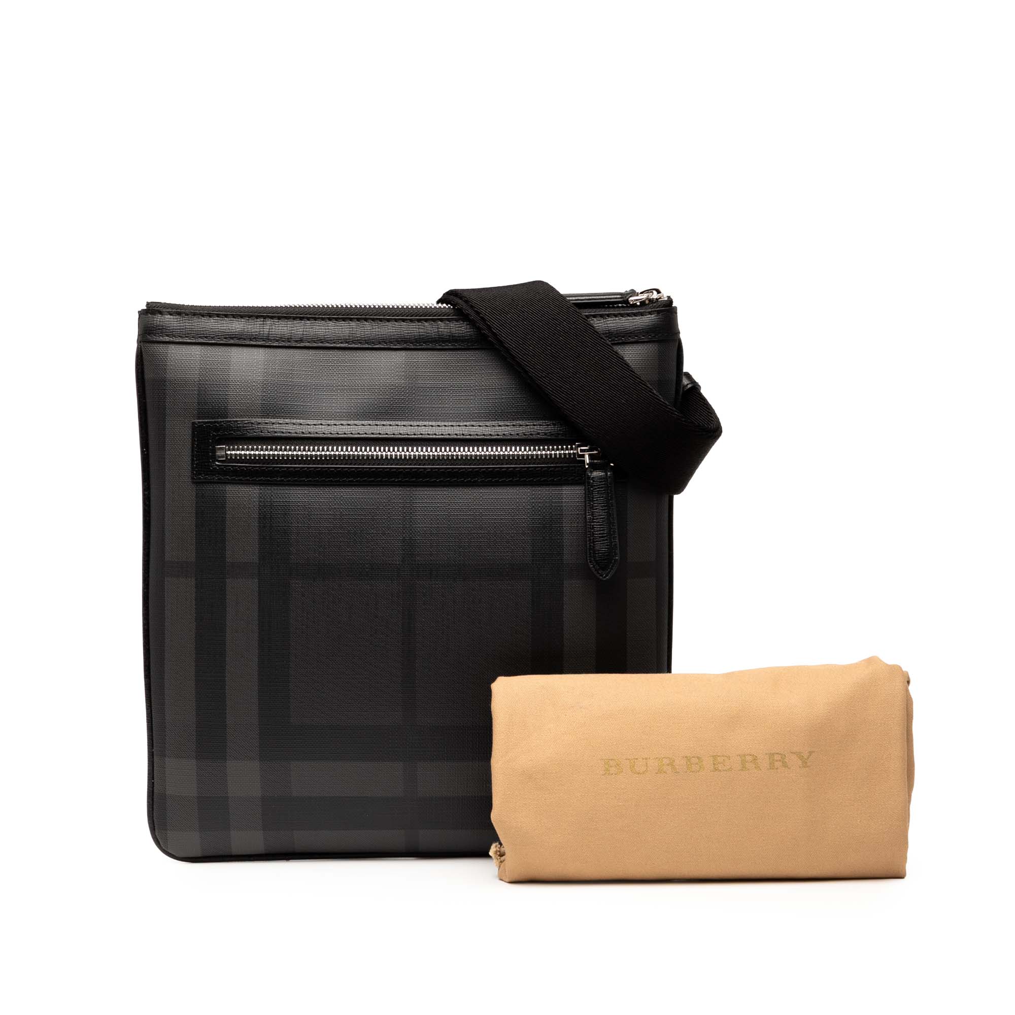 Smoke Check Coated Canvas Beckley Crossbody