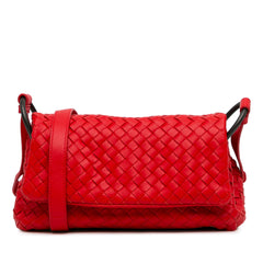 Intrecciato Flap Crossbody