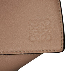 Small Tricolor Calfskin and Suede Puzzle Satchel