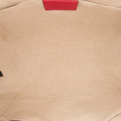 Mini Bicolor Calfskin Bamboo Shopper Satchel
