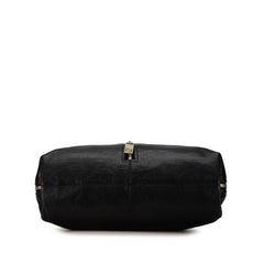 Leather Unzipped Shoulder Bag