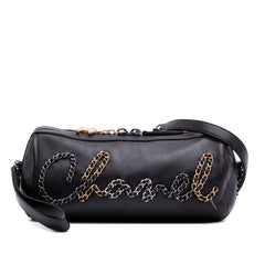Calfskin Signature Chain 20s Bowling Bag