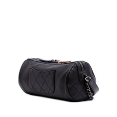 Calfskin Signature Chain 20s Bowling Bag