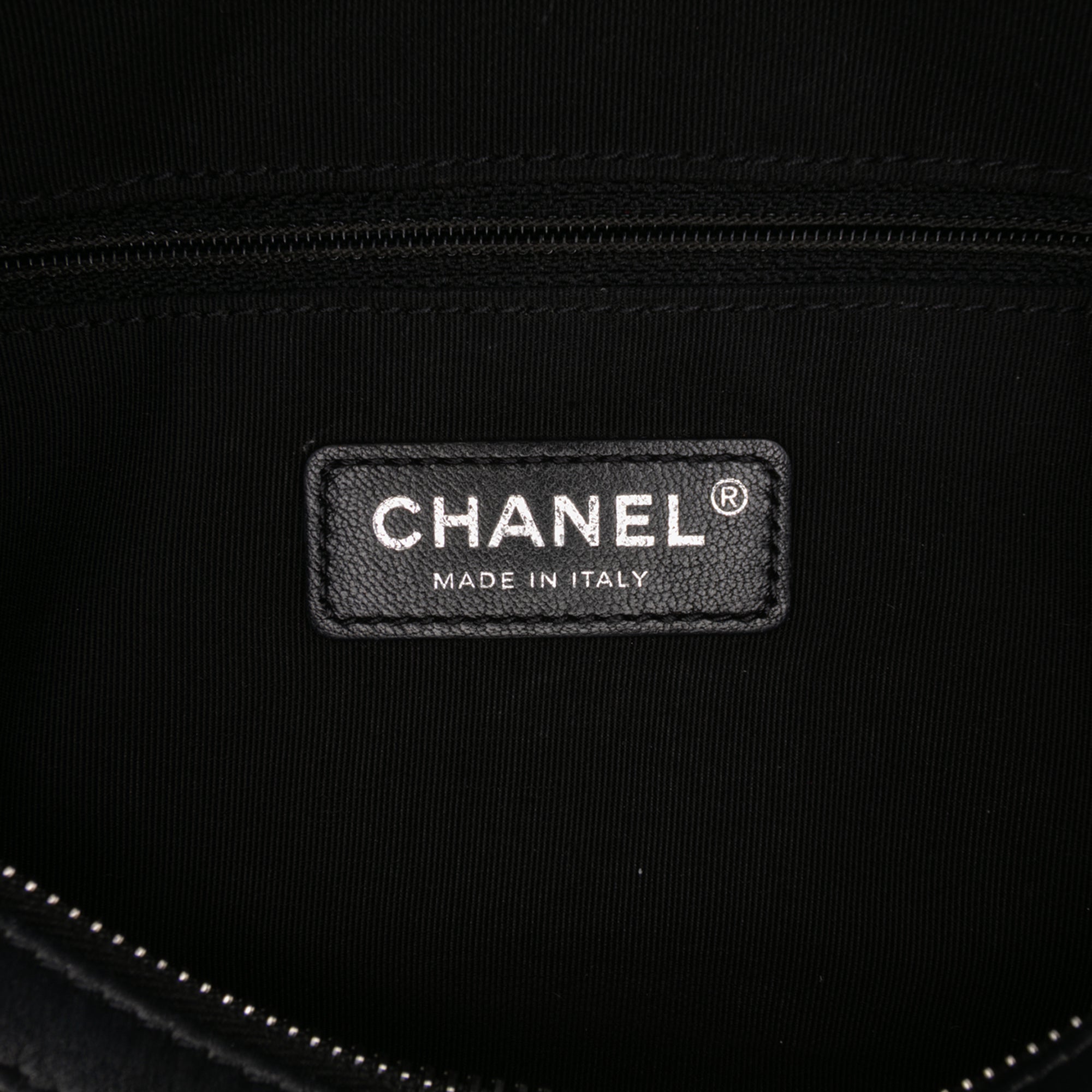 Calfskin Signature Chain 20s Bowling Bag