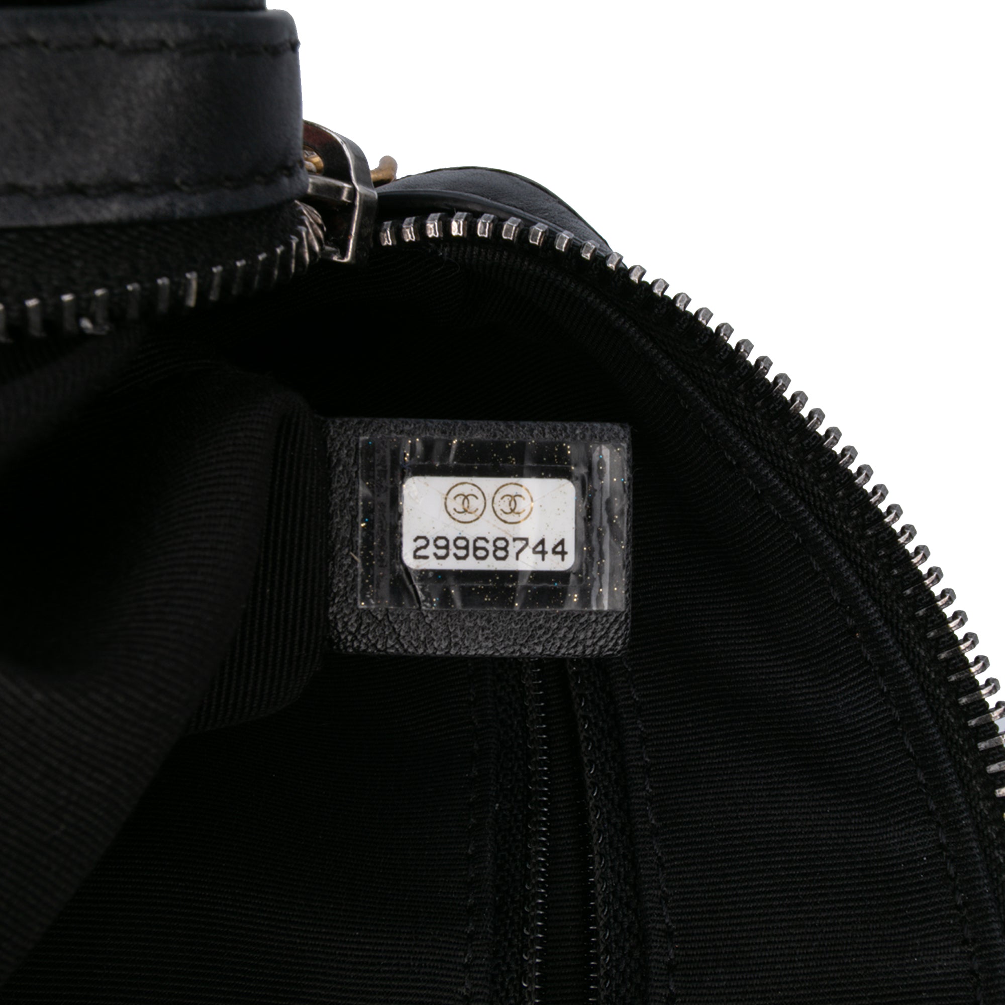 Calfskin Signature Chain 20s Bowling Bag