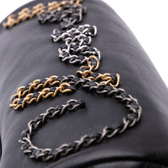 Calfskin Signature Chain 20s Bowling Bag