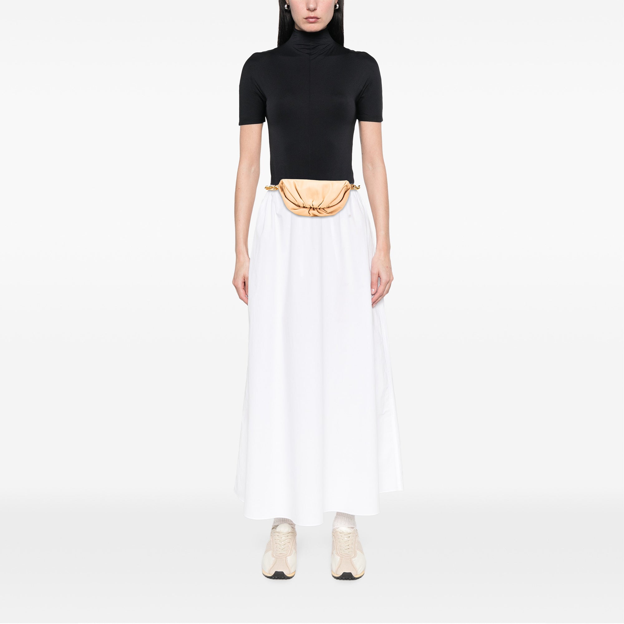 Lambskin Belt Chain Pouch