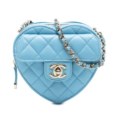 Mini Lambskin CC in Love Heart Crossbody