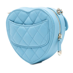 Mini Lambskin CC in Love Heart Crossbody