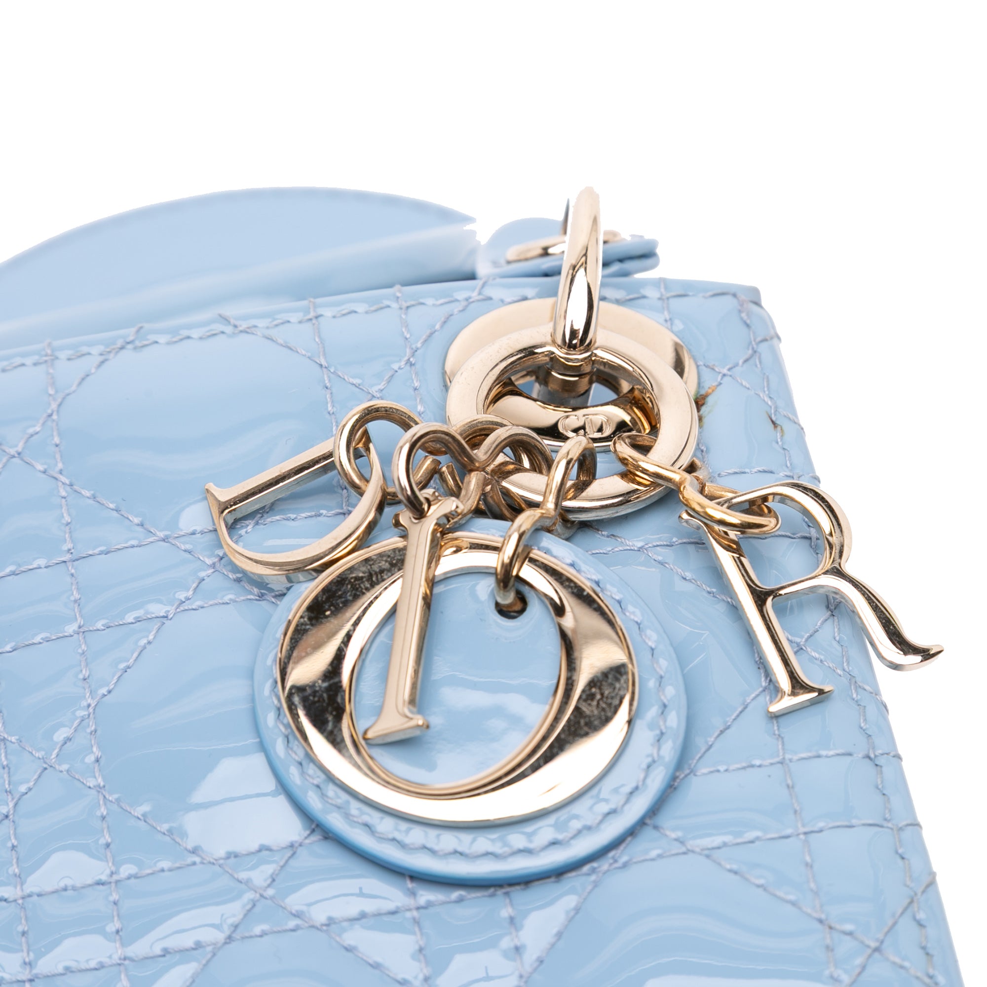 Micro Patent Cannage Lady Dior