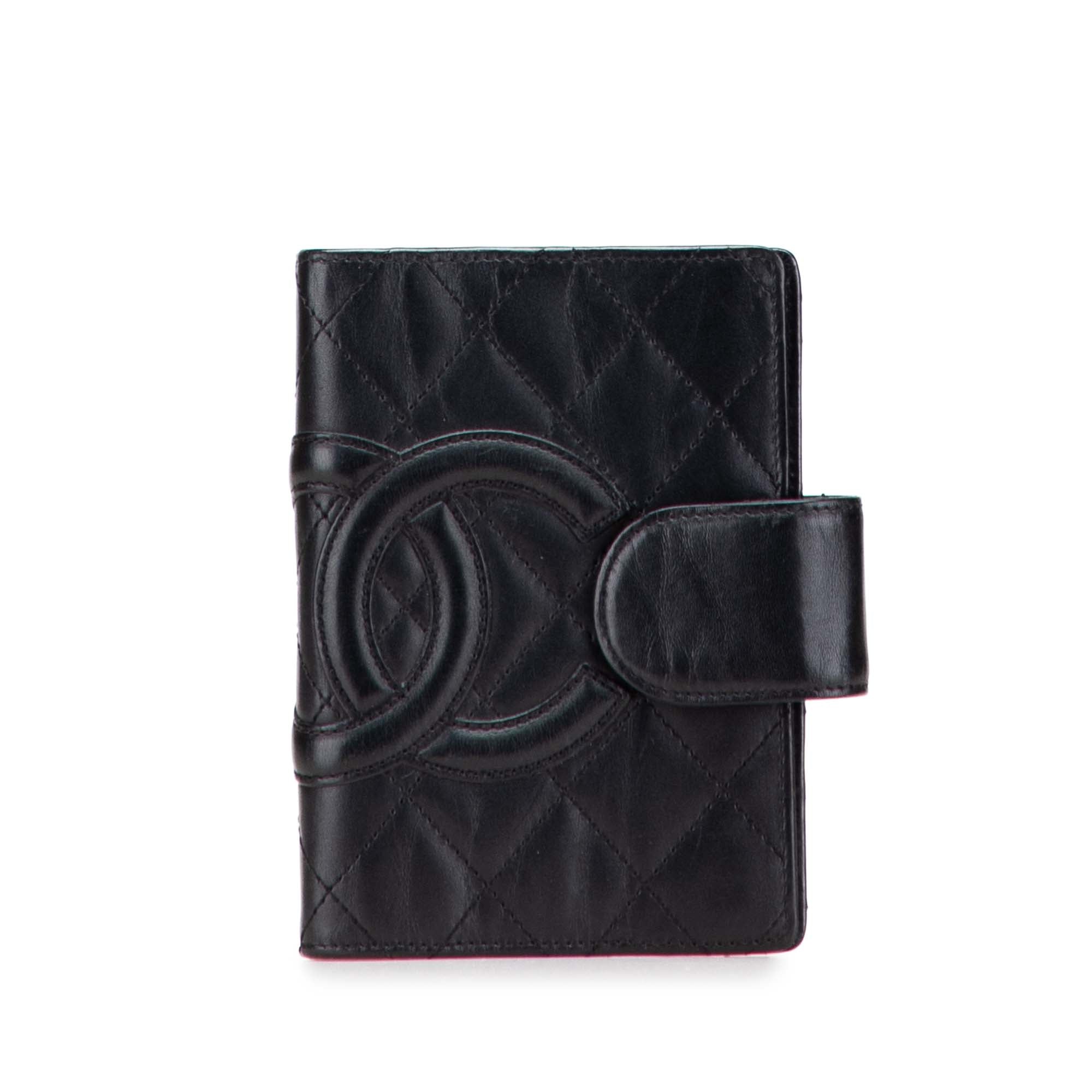 Cambon Ligne Quilted Lambskin Notebook Cover