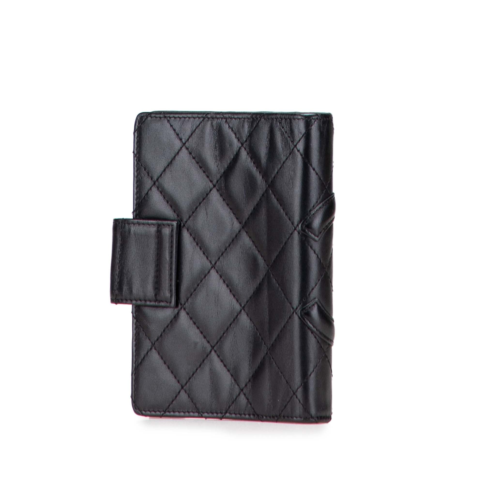 Cambon Ligne Quilted Lambskin Notebook Cover