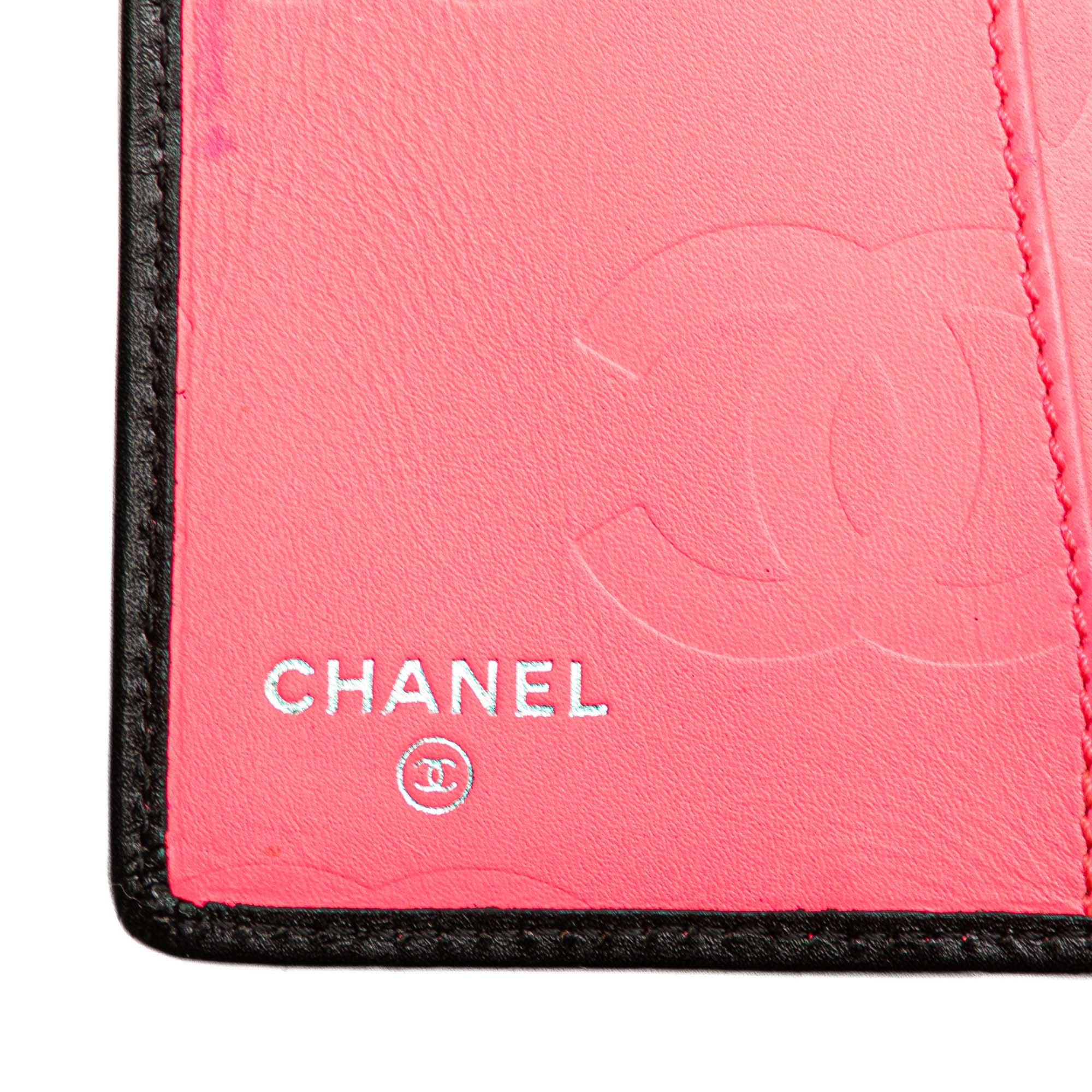 Cambon Ligne Quilted Lambskin Notebook Cover