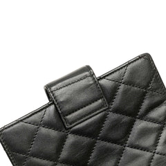 Cambon Ligne Quilted Lambskin Notebook Cover