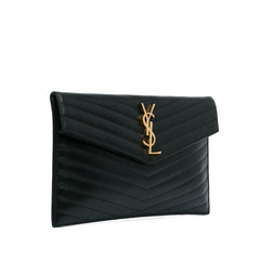 Chevron Monogram Uptown Clutch_1