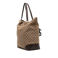 Large GG Canvas GG Charm Tote