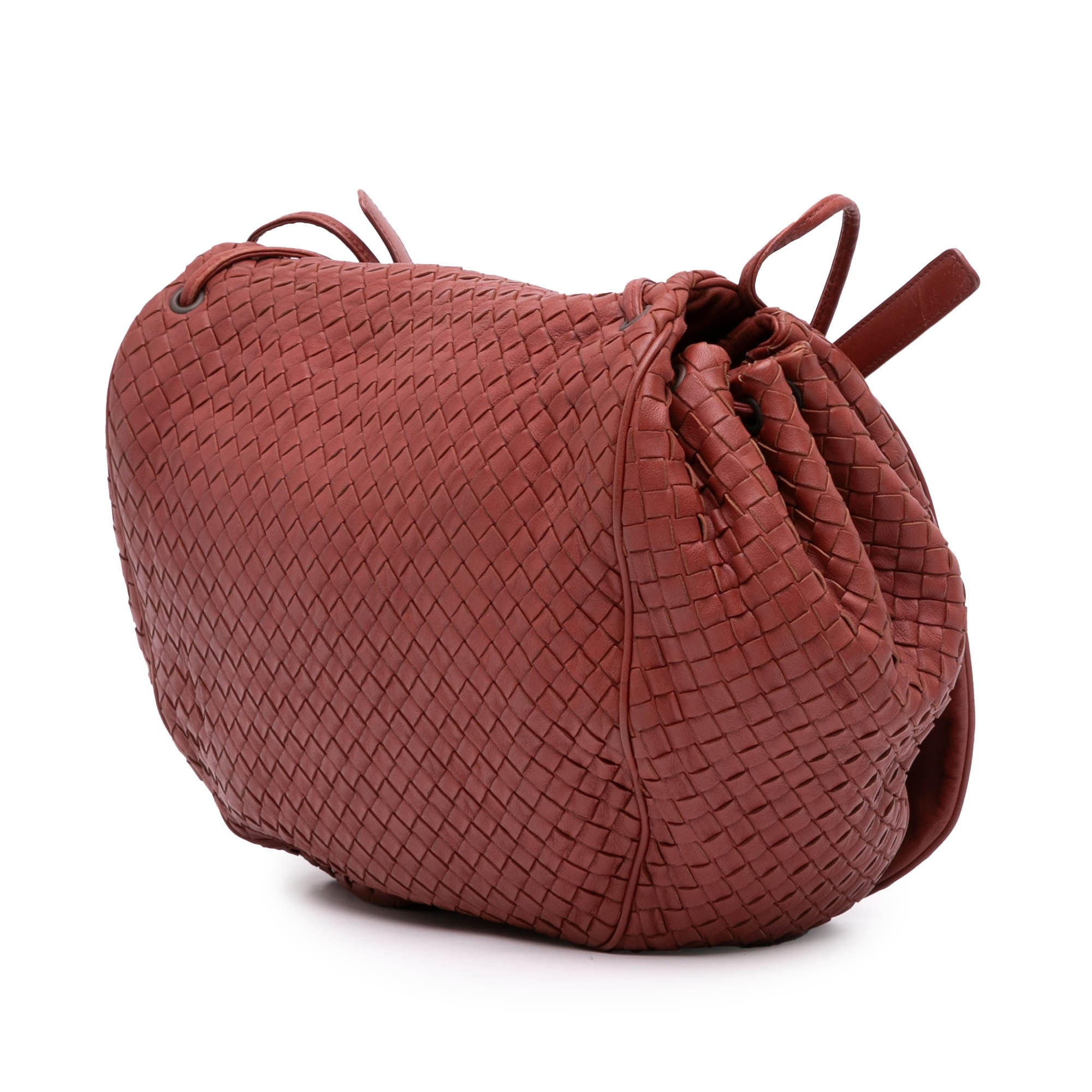 Nappa Intrecciato Flap Crossbody